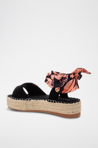 Platform Sandalen - Zwart