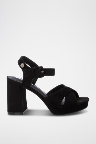 Sandali con tacco - Nero