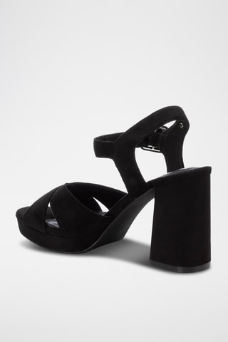 Sandali con tacco - Nero