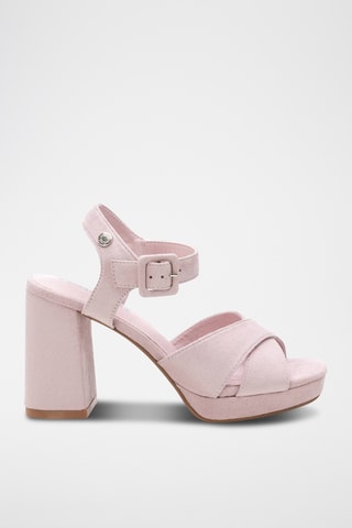 Sandalen met Hak - Lichtpaars