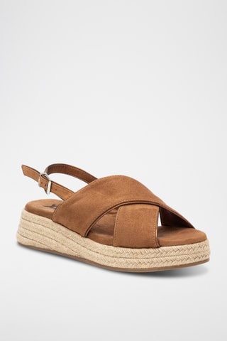 Platform Sandalen - Camel