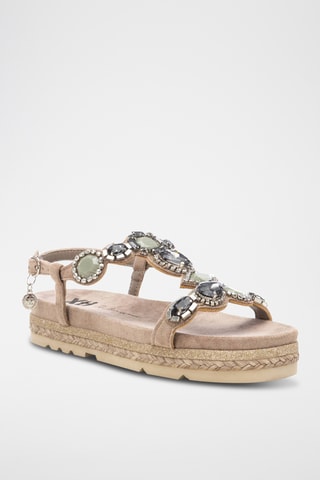 Sandalen - Taupe