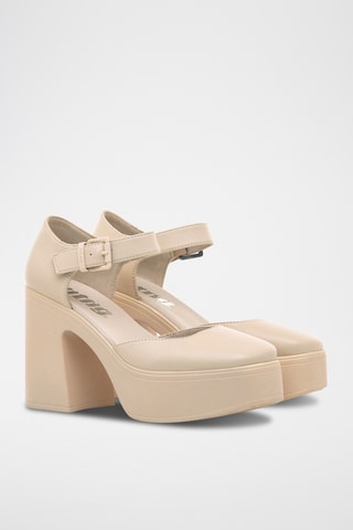 Sandalen met Hak Iron - Beige