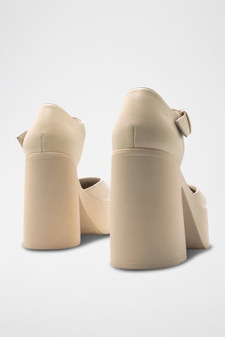 Sandalen met Hak Iron - Beige