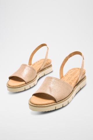 Sandalen met Sleehak Siren - Roségoudkleurig