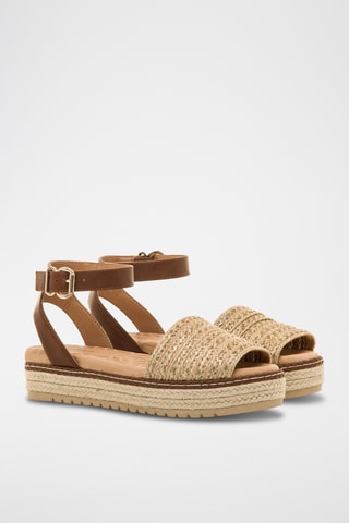 Platform Sandalen Amelie - Bruin
