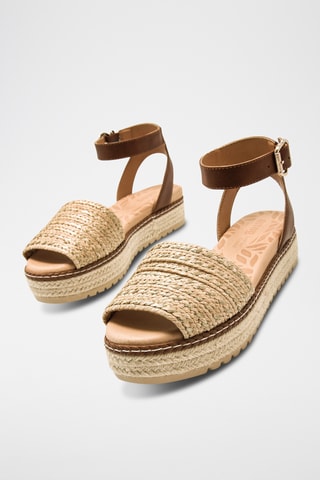 Platform Sandalen Amelie - Bruin