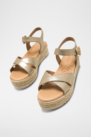 Platform Sandalen Amelie - Beige