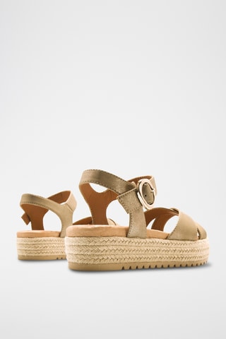Platform Sandalen Amelie - Beige