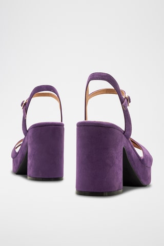 Sandalen met Hak Britt - Paars