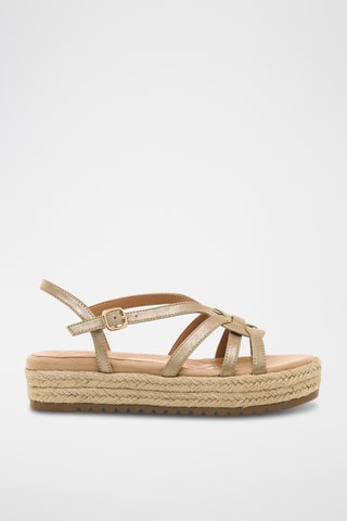 Platform Sandalen Amelie - Beige