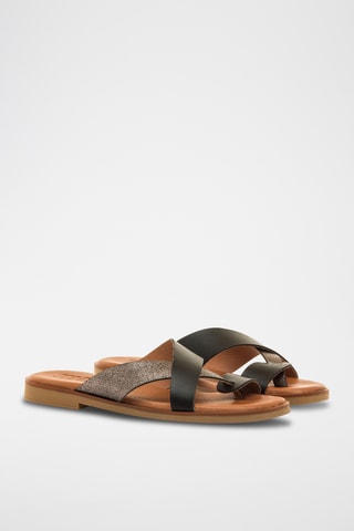 Leren Sandalen Alysa - Zwart