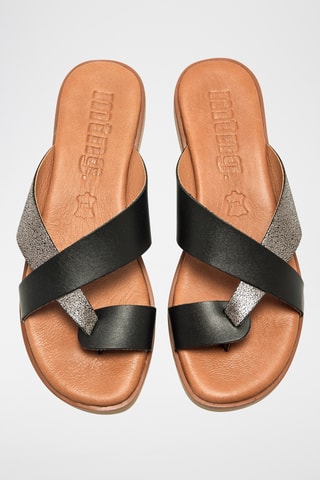 Leren Sandalen Alysa - Zwart