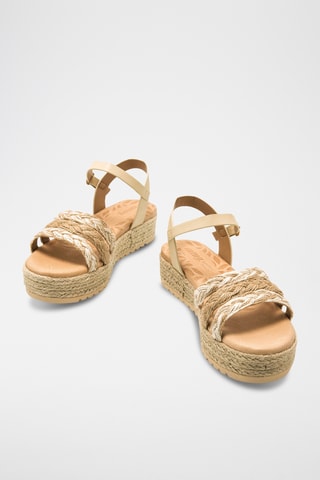 Platform Sandalen Amelie - Beige