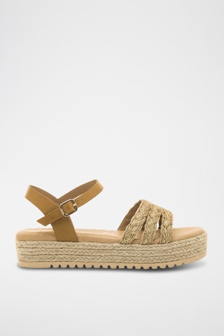 Platform Sandalen Amelie - Beige