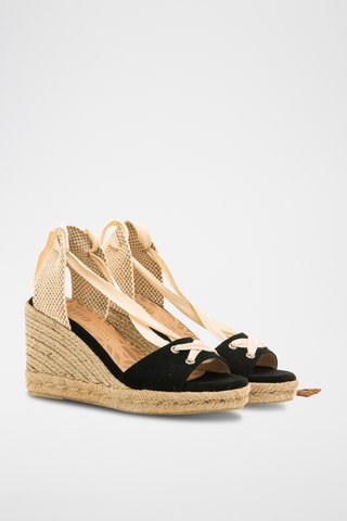 Sandalen met Sleehak Louisa S - Zwart