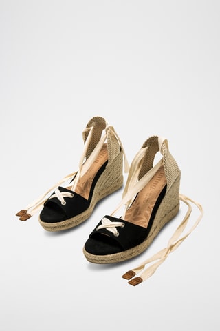 Sandalen met Sleehak Louisa S - Zwart