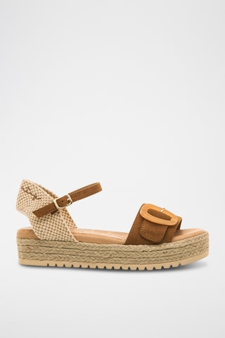Platform Sandalen Amelie - Bruin