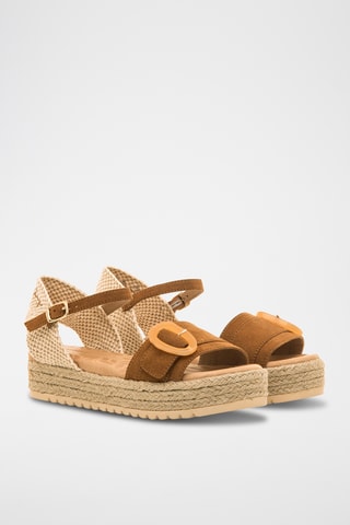 Platform Sandalen Amelie - Bruin