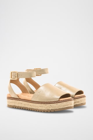 Platform Sandalen Amelie - Beige
