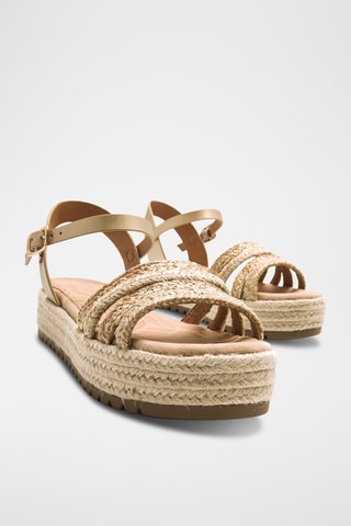 Platform Sandalen Amelie - Beige