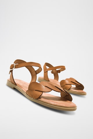 Sandali in pelle Maria - Marrone