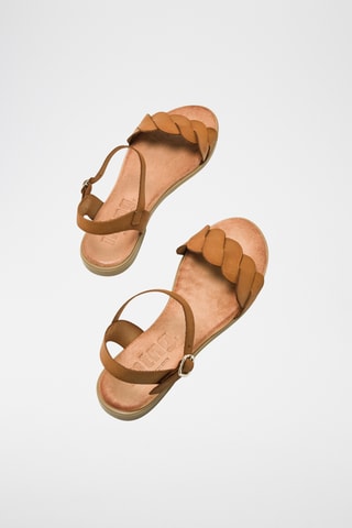 Sandali in pelle Maria - Marrone