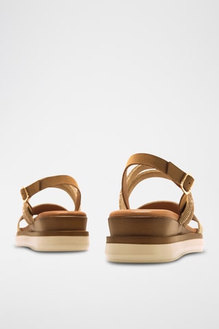 Platform Sandalen Daniella - Bruin