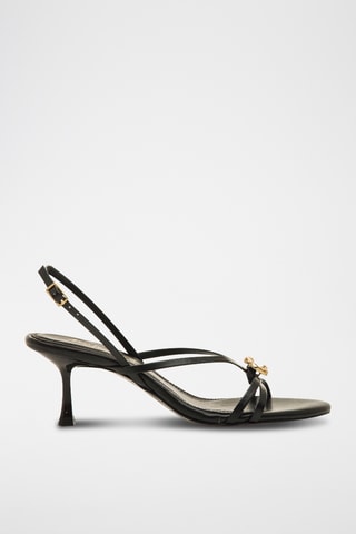 Sandalen met Hak Marta - Zwart