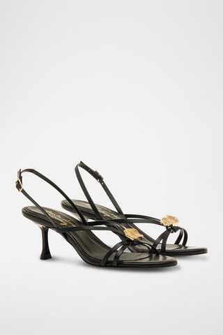 Sandalen met Hak Marta - Zwart