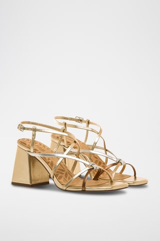 Sandalen met Hak Marla - Goudkleurig