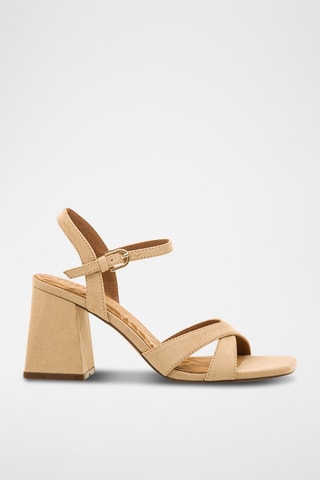 Sandalen met Hak Marla - Beige