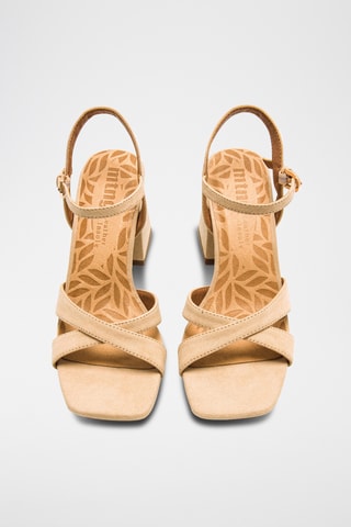 Sandalen met Hak Marla - Beige
