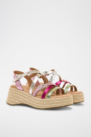Platform Sandalen Giorgia - Paars