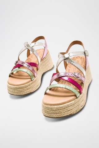 Platform Sandalen Giorgia - Paars
