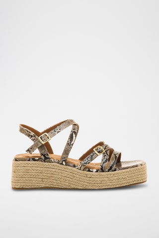 Platform Sandalen Dalina - Ecru