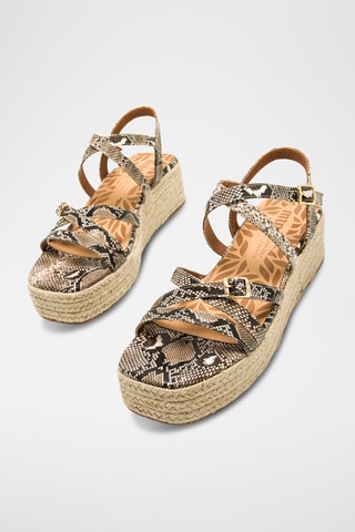 Platform Sandalen Dalina - Ecru