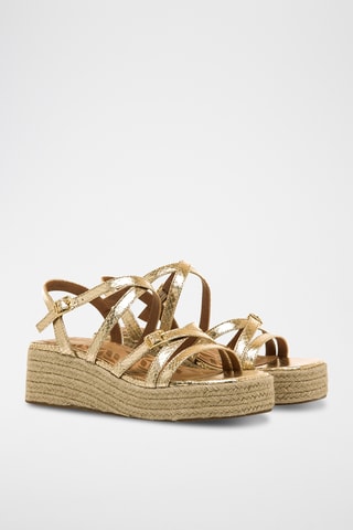 Platform Sandalen Dalina - Goudkleurig