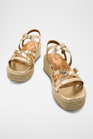 Platform Sandalen Dalina - Goudkleurig