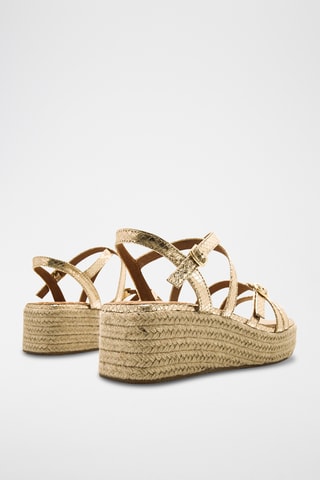 Platform Sandalen Dalina - Goudkleurig
