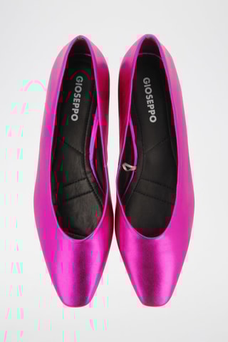 Leren Ballerina's - Fuchsia - Gioseppo