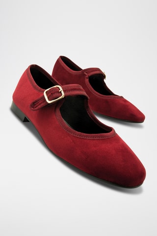 Mary Janes Camille - Bordeauxrood