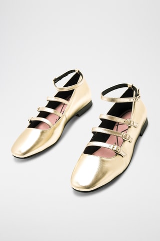 Mary Janes Camille - Goudkleurig