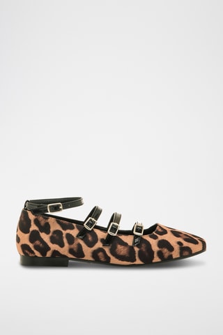 Mary Janes Camille - Zwart en Bruin