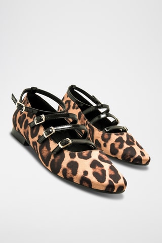 Mary Janes Camille - Zwart en Bruin