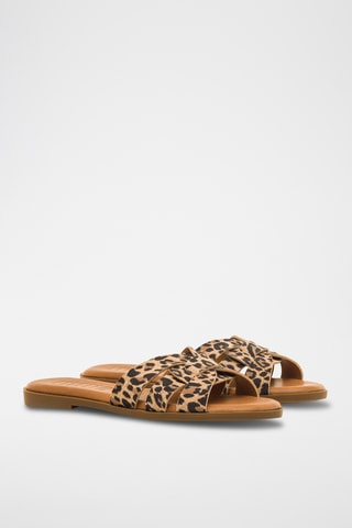 Nubuck Muiltjes Maria - Beige