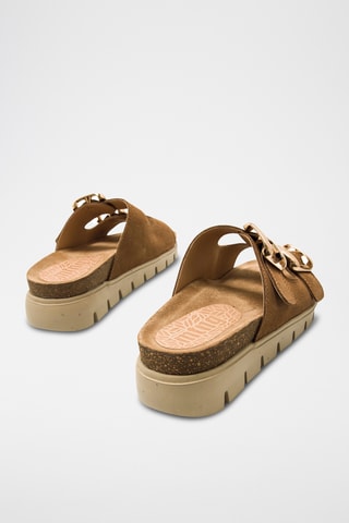 Nubuck Muiltjes Lion - Bruin