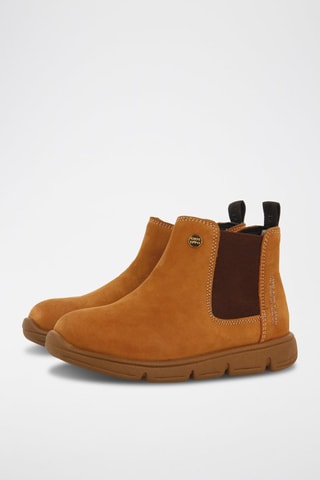 Nubuck Enkellaarzen - Camel - Gioseppo