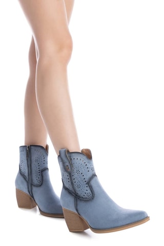 Stivaletti in jeans - Blu