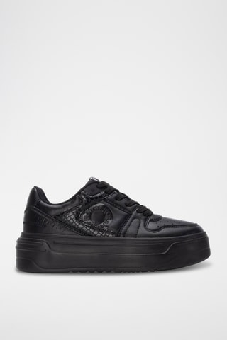 Platform Sneakers - Zwart